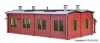 H0 Loco shed with door lock m