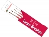 Humbrol AG4150 Evoco Brush Pack - Size 0/2/4/6