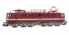 Electric locomotive, class 251, DR, red livery