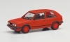 VW Golf Gti, red