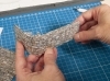 N - 3D kartónová lepenka Múr z lomového kameňa